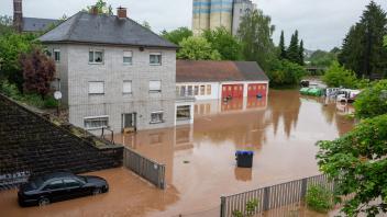 Hochwasser in Lebach