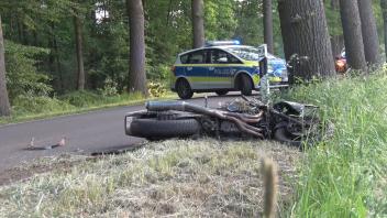 In Badbergen ist am Samstagmorgen ein Motorradfahrer tödlich verunglückt.