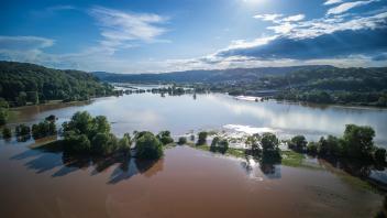 Blieskastel-Hochwasser in Rheinland-Pfalz und dem Saarland