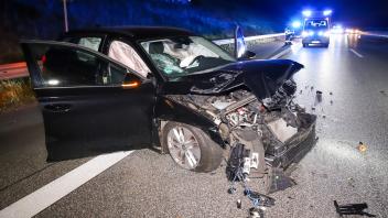 Unfall A7 Henstedt-Ulzburg Alveslohe Autofahrer betrunken