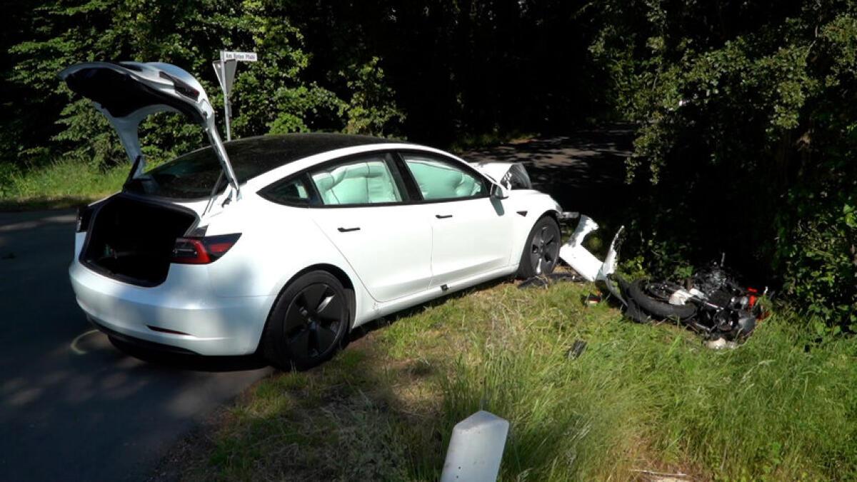 Schwerer Verkehrsunfall in Bohmte: Motorradfahrer lebensgefährlich verletzt