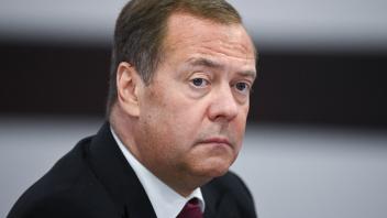 Russia Putin 8691763 25.05.2024 Russian Security Council Deputy Chairman Dmitry Medvedev attends the meeting of Russian 
