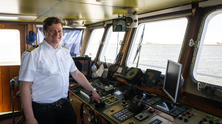 Mit Kapitän Jan Falting unterwegs zu den Halligen
