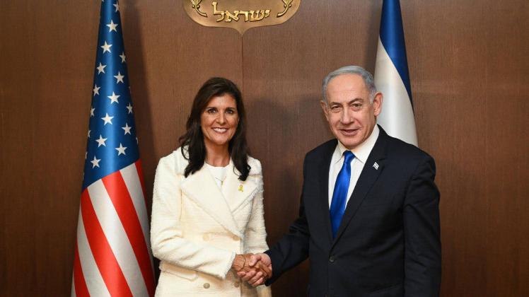 Nikki Haley erntet Kritik für Spruch auf israelischer Granate