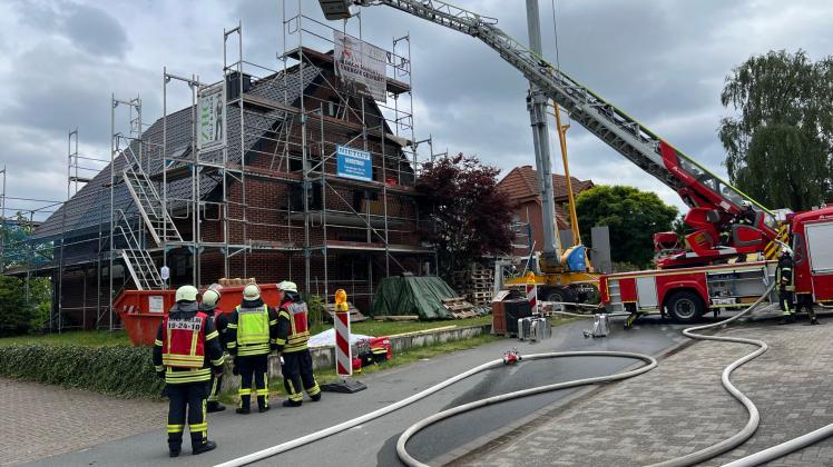 Feuer in Belmer Wohnhaus gelöscht: Lechtinger Straße wieder frei