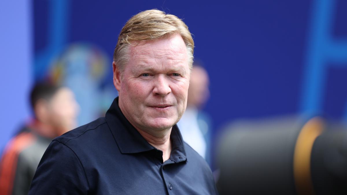 Ronald Koeman bohrt während EMSpiel in der Nase SVZ