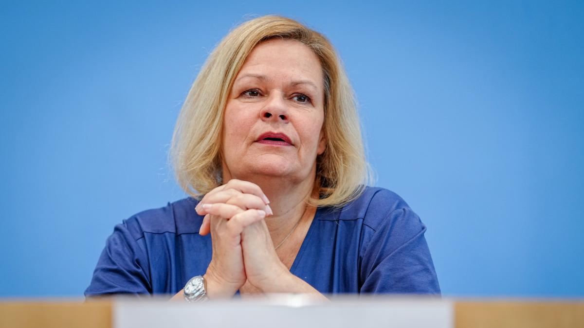 Deportation of criminals: Nancy Faeser gets serious - good thing!