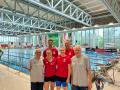 8 Medaillen gewann das QTSV-Team im Sportbad Neckarbad in Stuttgart
