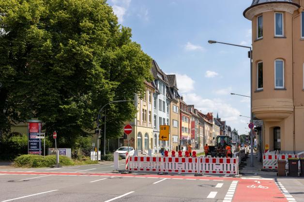 Nach Bauarbeiten Martinistraße in Osnabrück wieder freigegeben