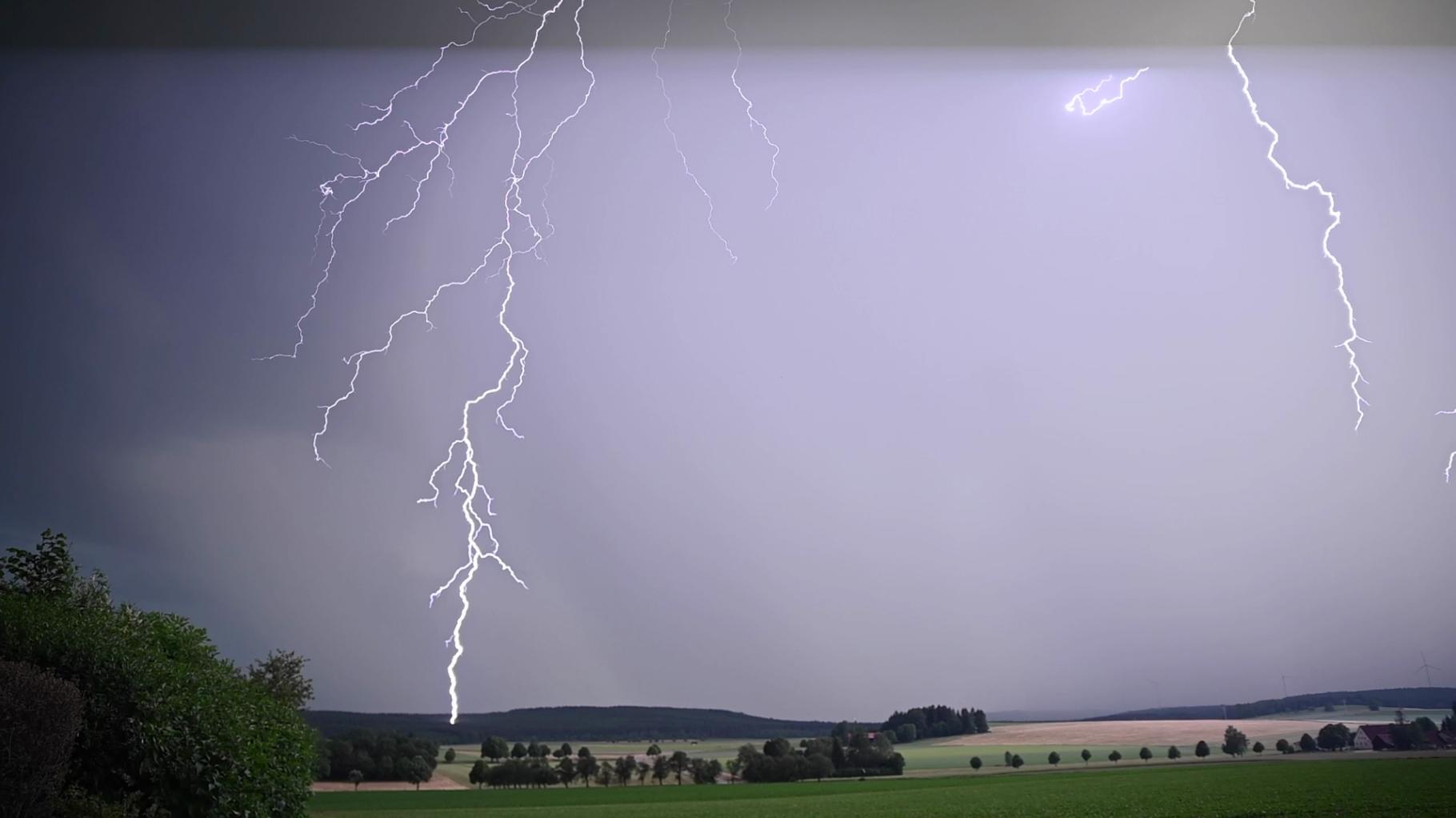 Unwettergefahr: Im Norden drohen Gewitter mit Starkregen und Hagel