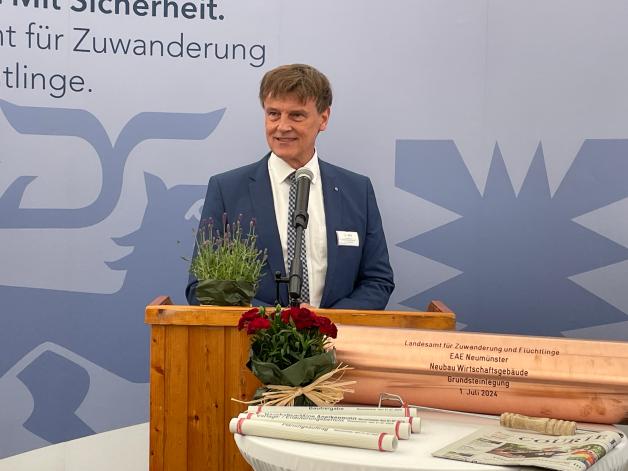 Erstaufnahme Neumünster Vorzeigeprojekt für Deutschland SHZ