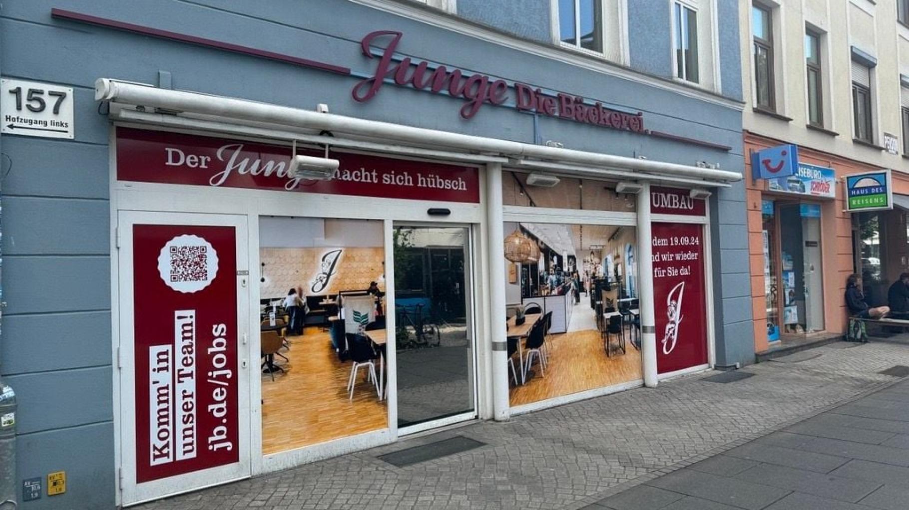 Bäckerei Junge: Filiale am Doberaner Platz wegen Renovierung geschlossen