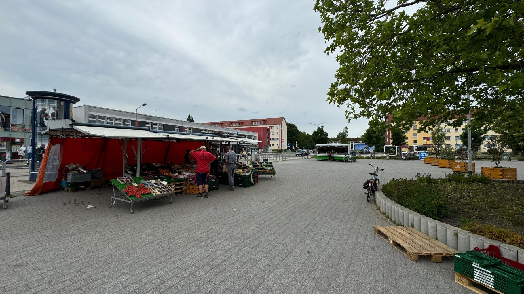 Händlerschwund auf Rostocks Wochenmarkt bereitet Sorgen