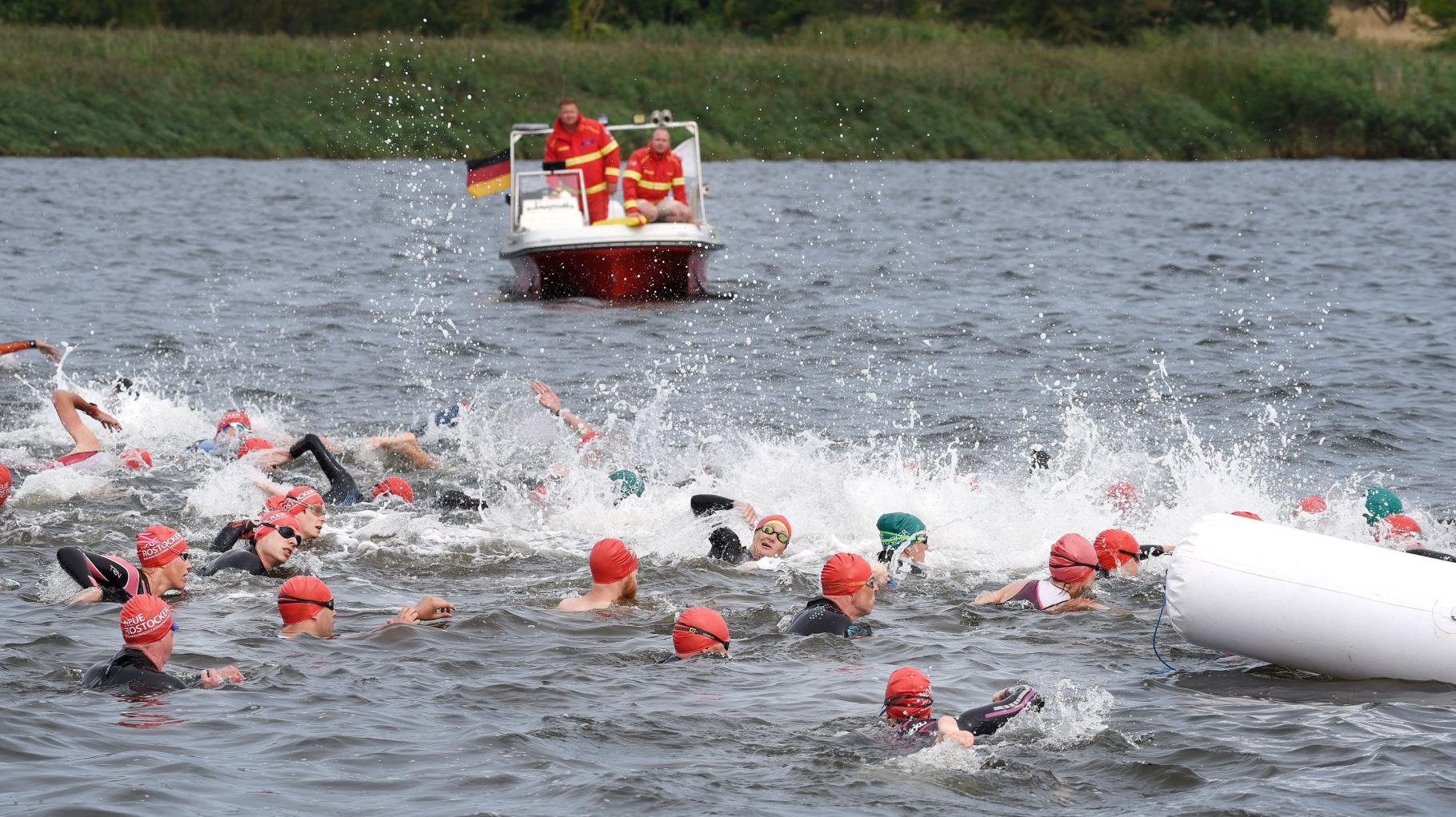 In Rostock gehört der IGA-Park den Triathleten