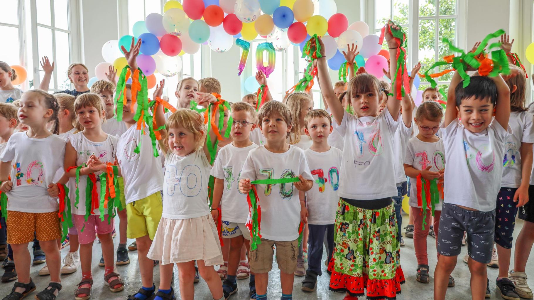 70 Jahre Kita Flitzebogen: So wurde das runde Jubiläum gefeiert