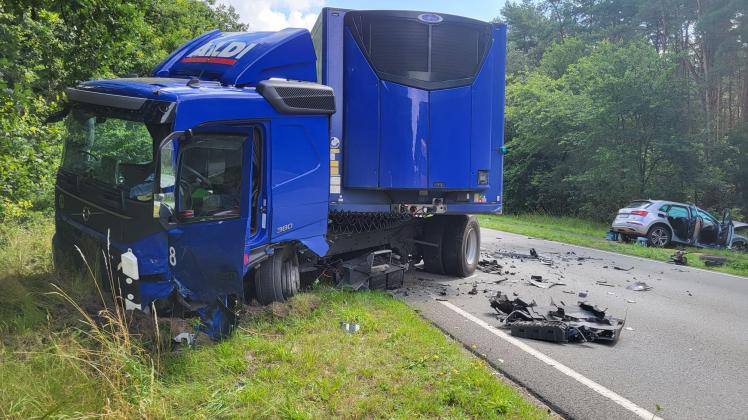 Frontalzusammenstoß Auf B213 In Lingen: Ein Schwerverletzter | NOZ