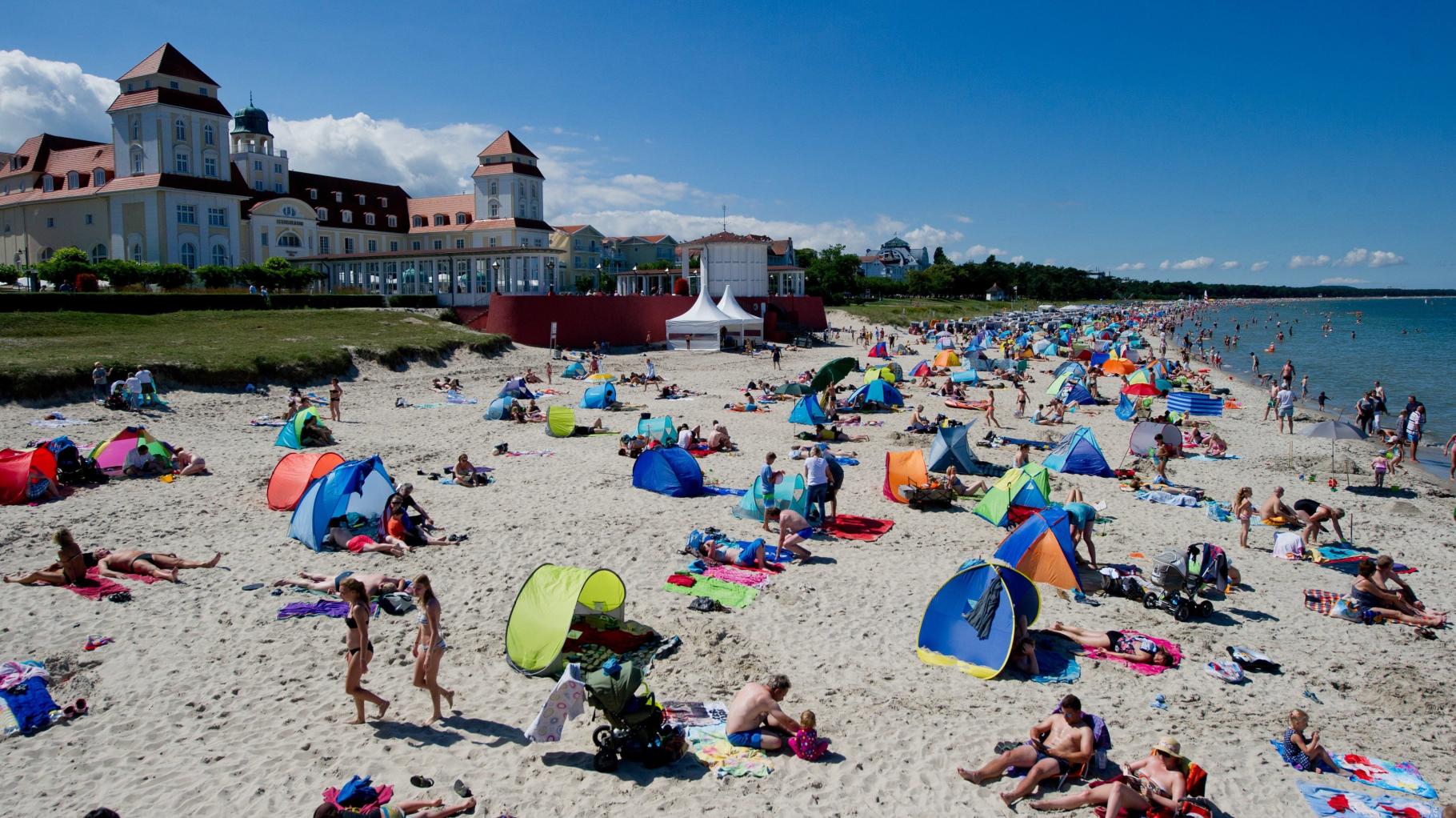 Endlich Strandwetter: Es wird heiß und sonnig in MV