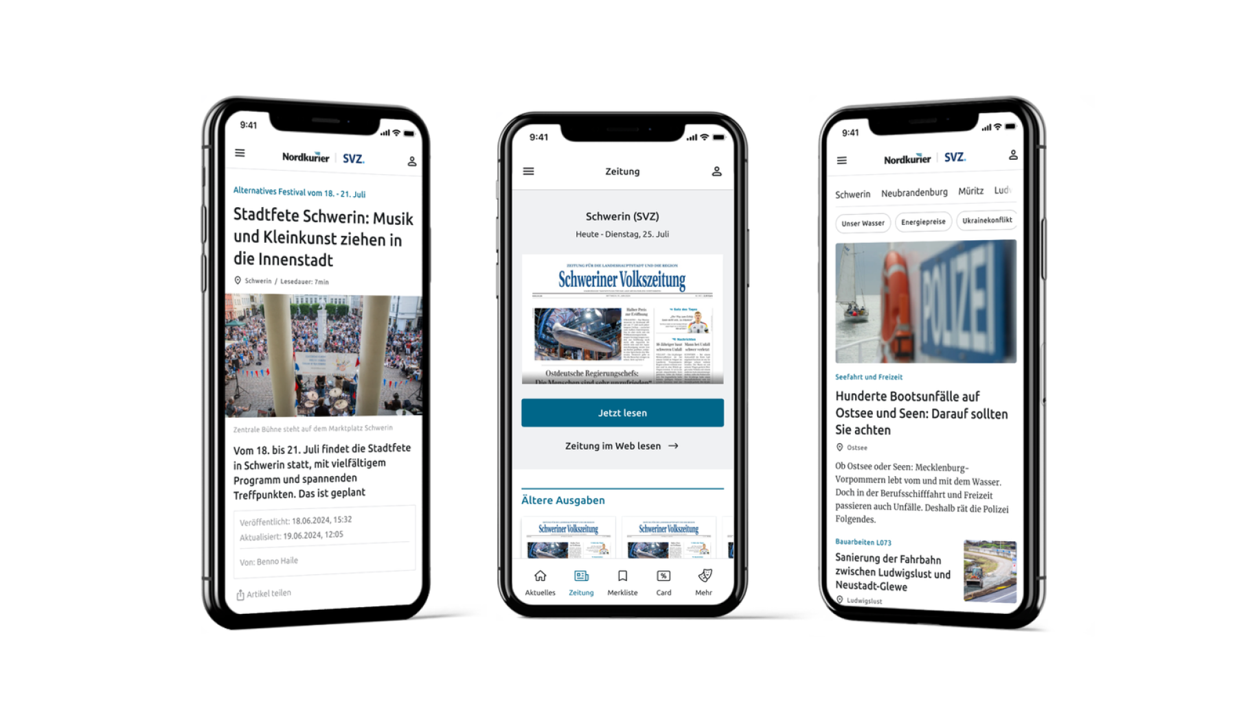 Laden Sie jetzt die neue Nordkurier-App