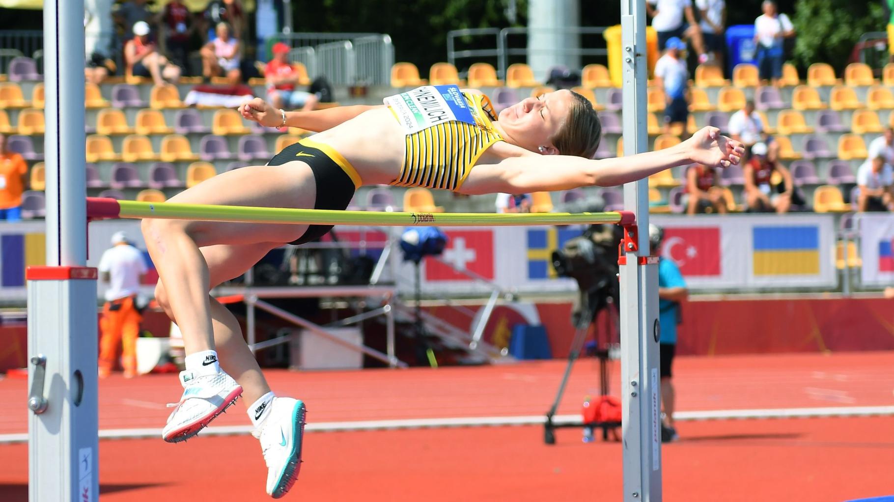 Siebenkämpferin Maria Schnemilich holt mit starkem Finish noch EM-Bronze