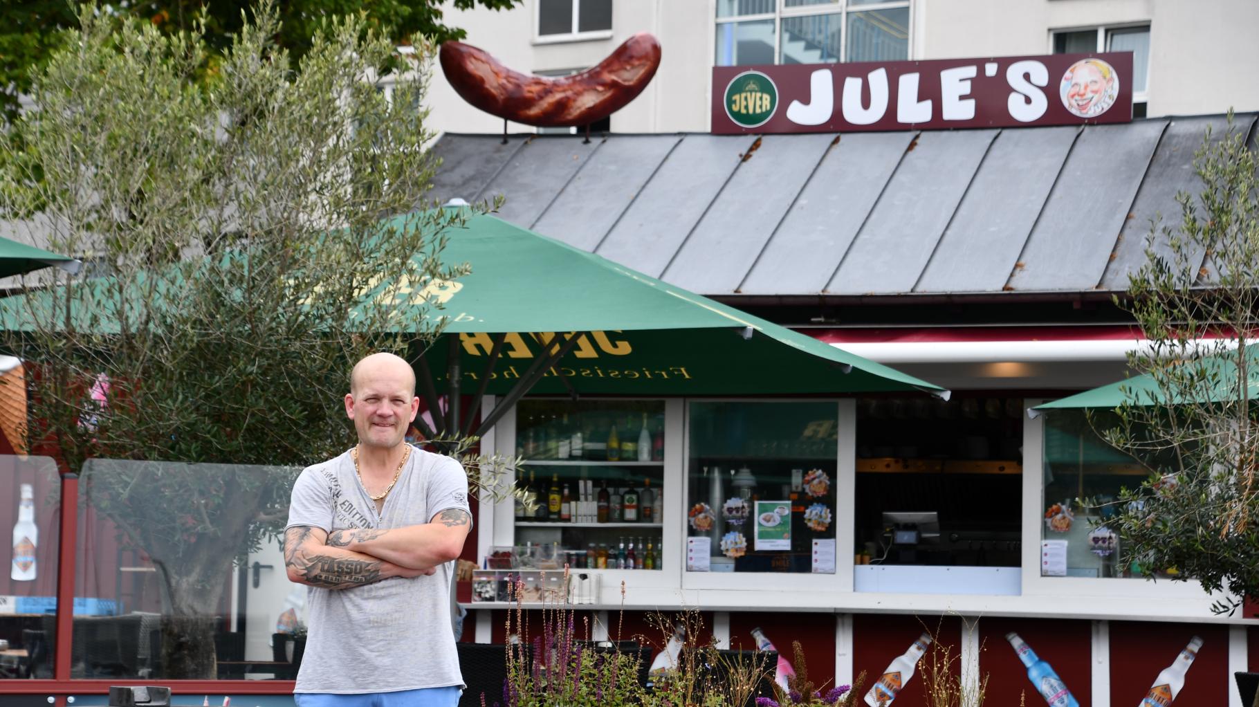 Zoff um „Jule‘s“: Wie geht es weiter mit dem Imbiss an der Hafenspitze?