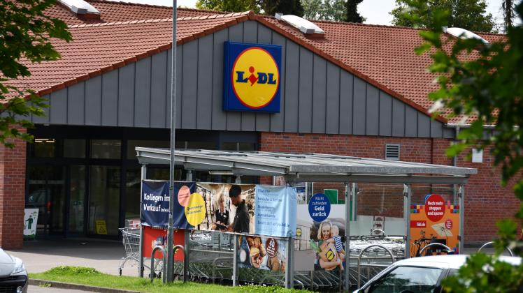 Einzelhandel Lidl in Quickborn nach Umbau im neuen Gewand