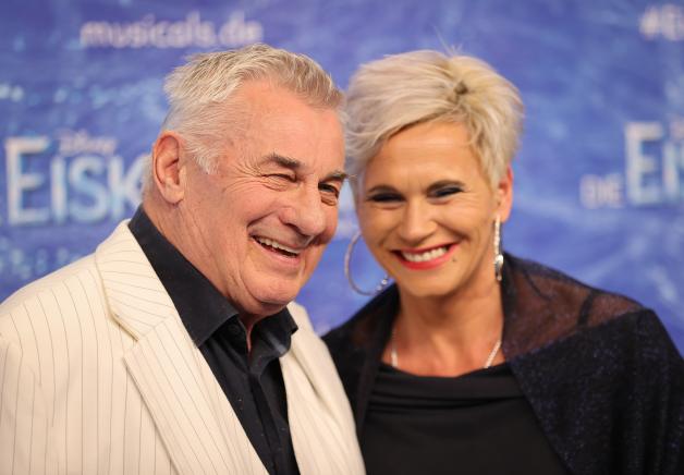 Schauspieler Heinz Hoenig und Ehefrau Annika Kärsten-Hoenig im Jahr 2021.