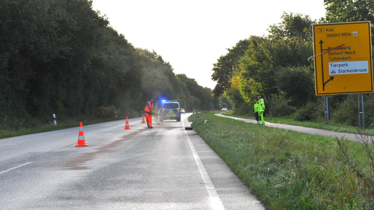 Unfall B76 Eckernfrde Heute