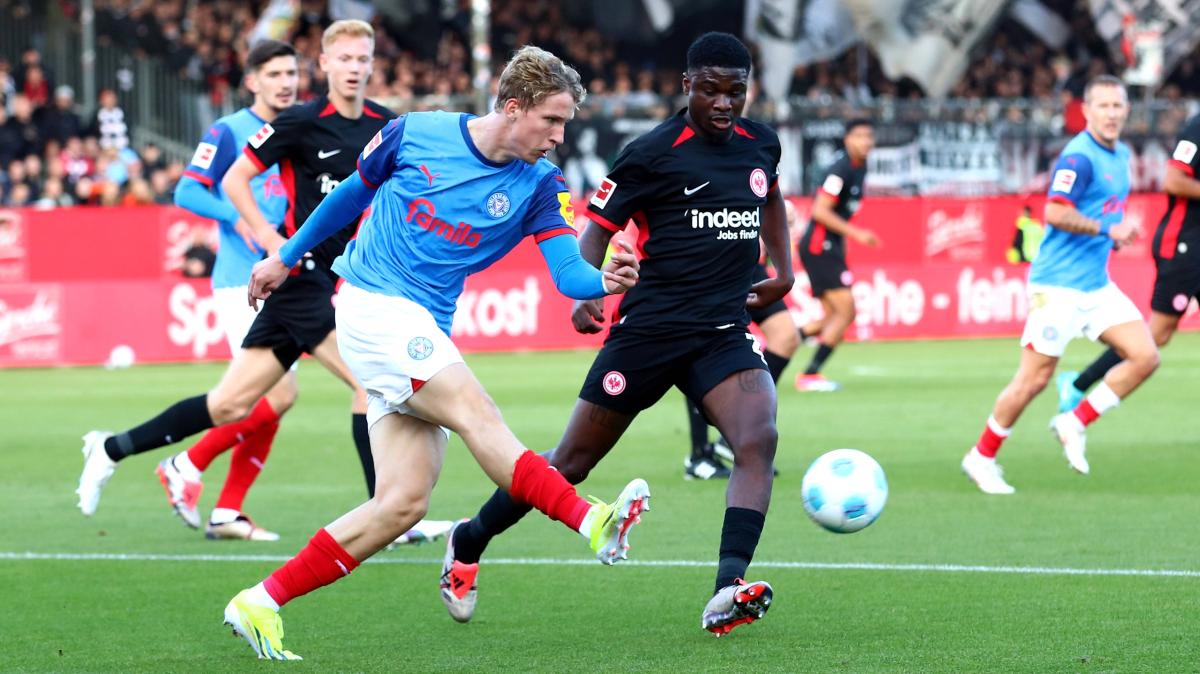 Bundesliga Holstein Kiel verliert auch gegen Eintracht Frankfurt SHZ