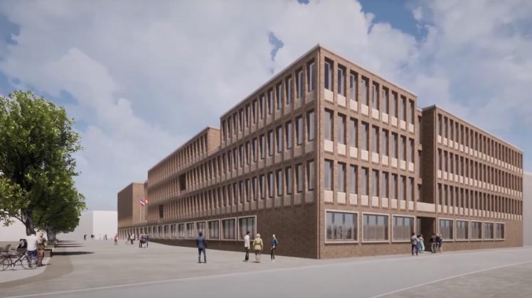 Elmshorn Rathaus Rathaus-Neubau: Elmshorn muss 37,4 Millionen Euro selbst zahlen