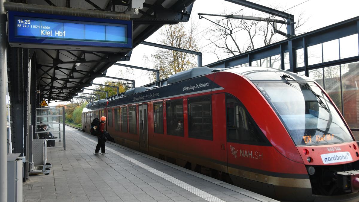 Train cancellations: This is how the Nordbahn runs near Rendsburg and ...