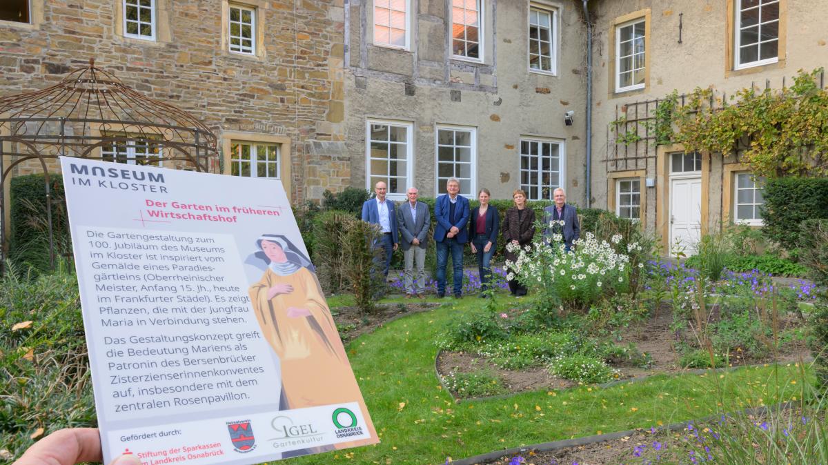 Neuer Garten für das Museum im Kloster Bersenbrück