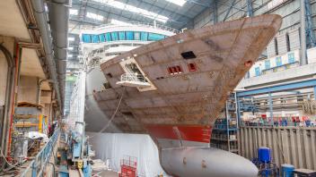 Papenburg: Meyer Werft Pressekonferenz