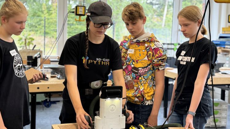 Julia Maria Spielvogel möchte Mädchen und Frauen für das Handwerk begeistern.