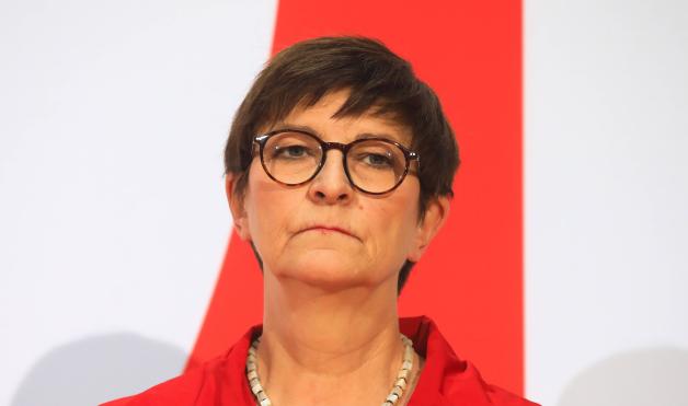 SPD-Co-Vorsitzende Saskia Esken. SPD-Co-Vorsitzende Saskia Esken.