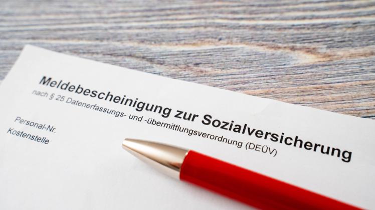 Wie Lange Muss Man Meldebescheinigung Zur Sozialversicherung Aufbewahren www.noz.de
