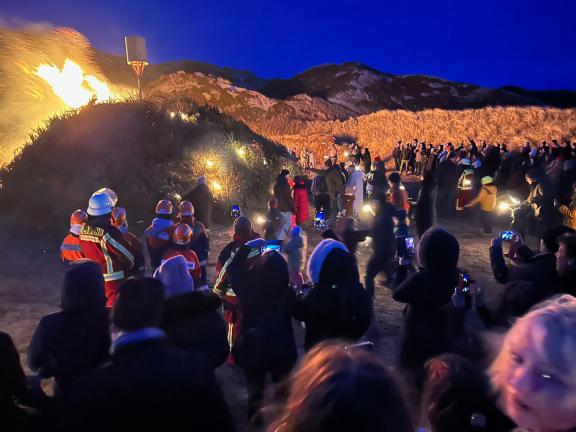 Biike 2025 auf Sylt: Die schönsten Bilder der Feuer auf der Insel