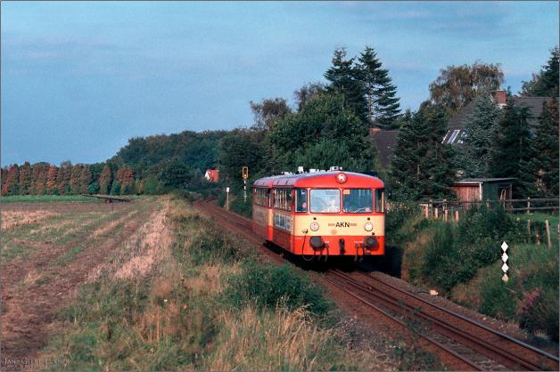 Kuddl Barmstedt: Diese Triebwagen fuhren für die AKN und EBOE