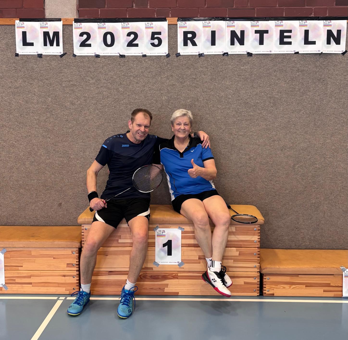 Jörg Treuke mit Meike Averbeck