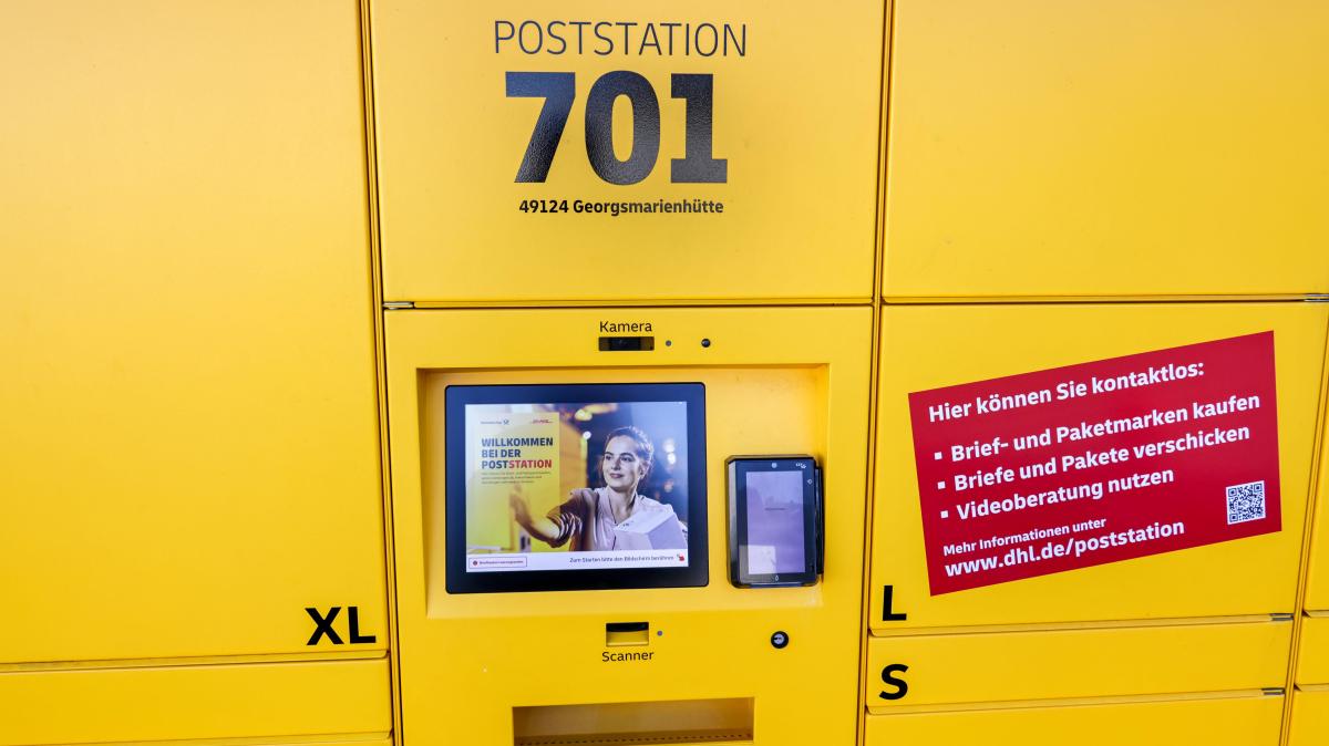 Anleitung: So funktioniert der Postautomat in Georgsmarienhütte