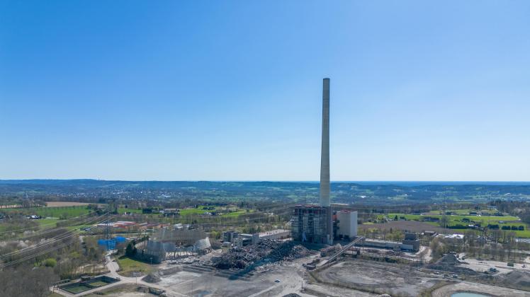 Kraftwerk Ibbenbren: Wann der Kamin gesprengt wird