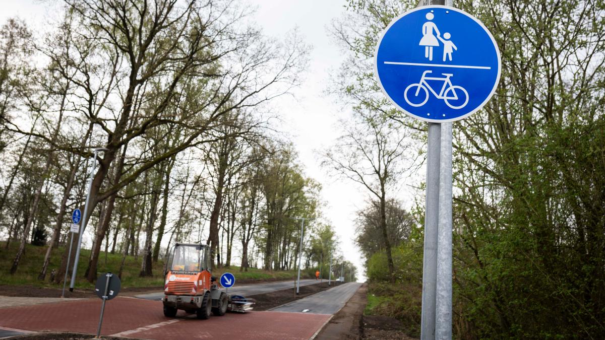 New cycle path at Limberg in Osnabrück closed again