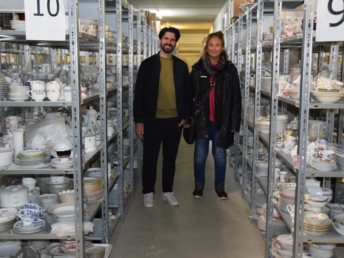 Kappeln: „alte Serien“ erweitert Logistik für Porzellanbörse
