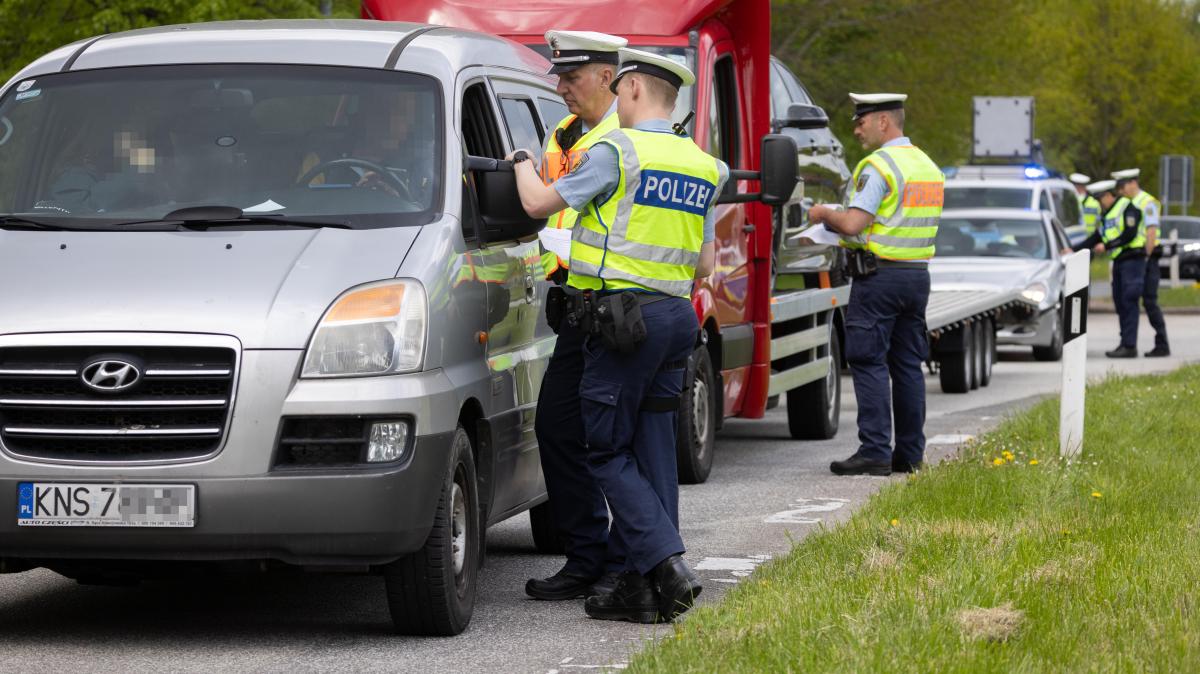 Federal police checks between Germany and Denmark