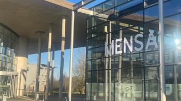 Audimax und Mensa auf dem Flensburger Campus