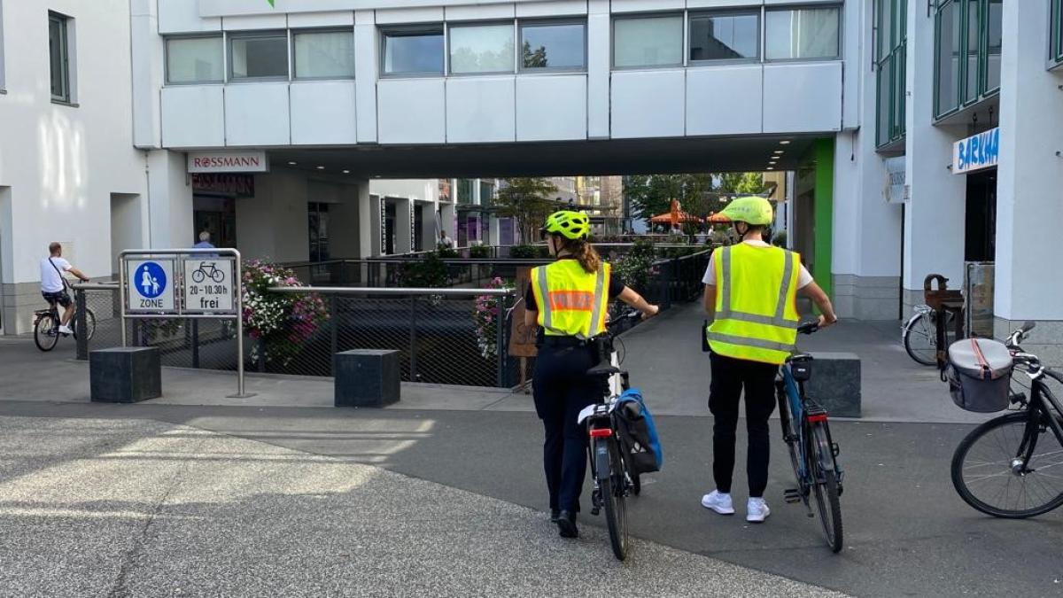 警察は、自転車制御における124の交通違反を発見しました