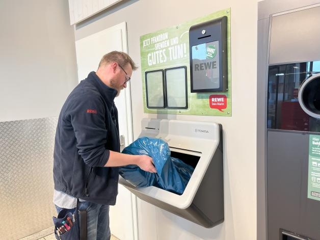 Auf Sylt sortiert der Pfandautomat jetzt selbst