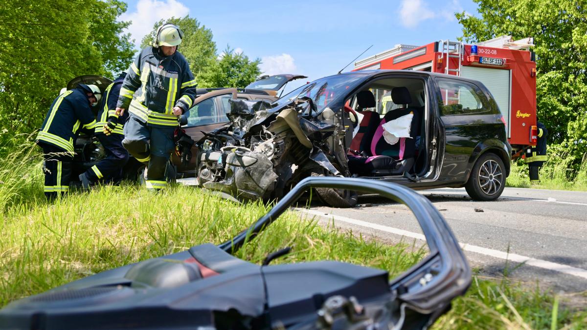 Serious accident on the L193 near Kollerup: Three people injured