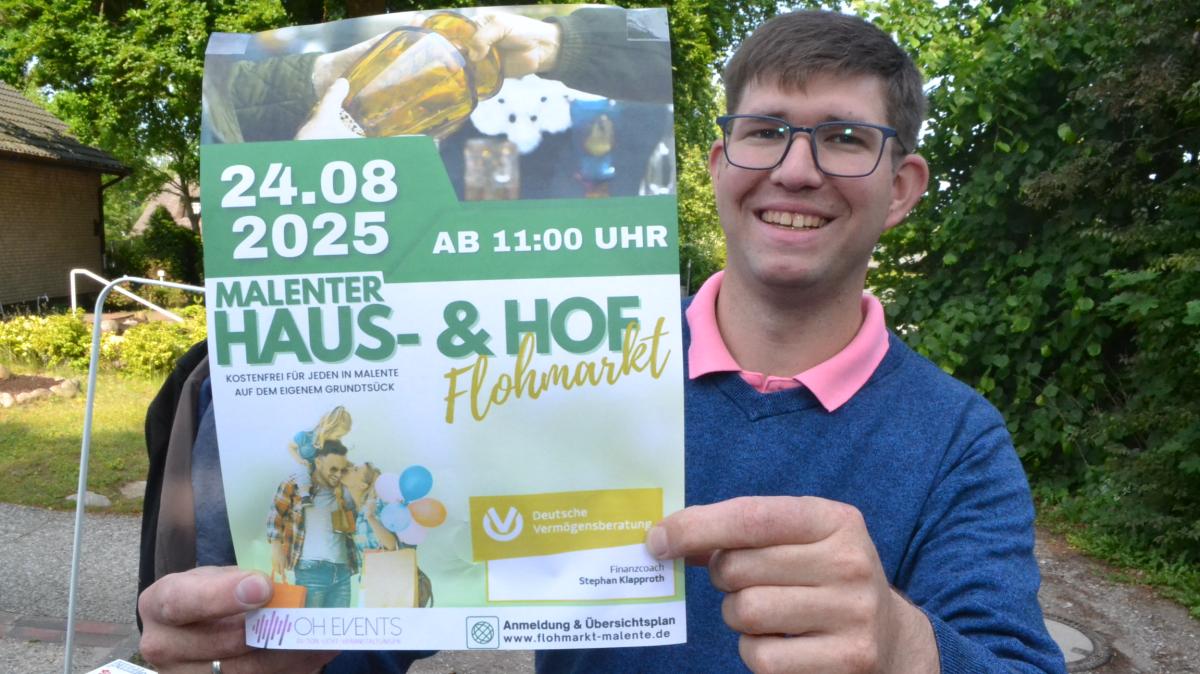 Malente: Flohmarkt im August 2025, Anmeldung für Stände kostenlos