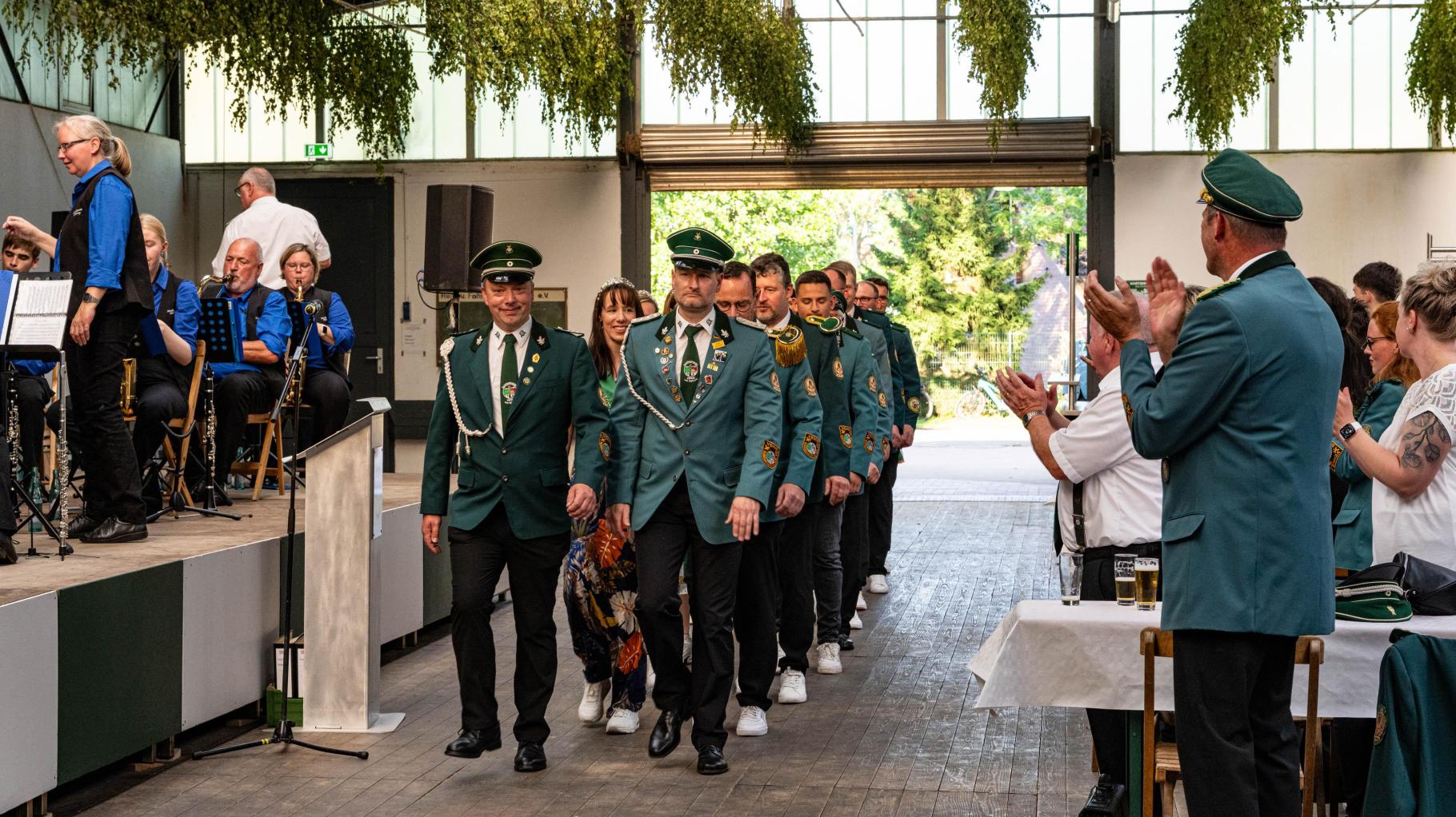Schützenfest 2025 in Venne: Die Bilder vom Kommersabend