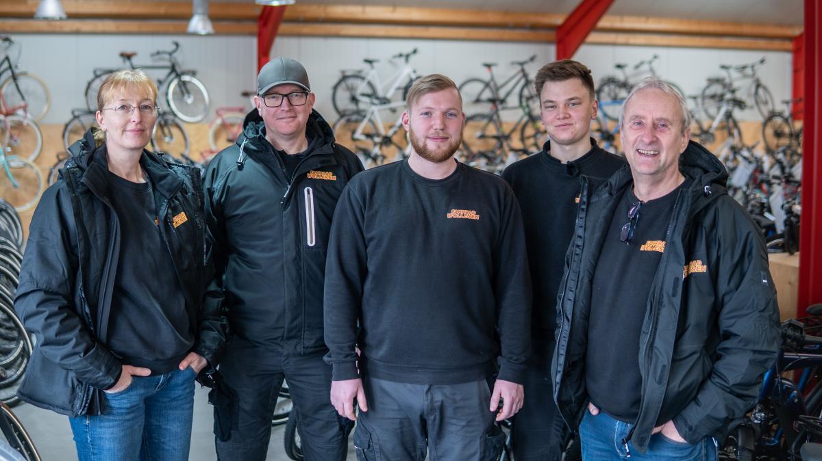 Fahrrad Wollersen with a competition and all-round service in the summer